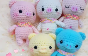 Read more about the article AMIGURUMI PIG FREE CROCHET PATTERN