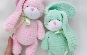 Read more about the article Free crochet plush bunny pattern
